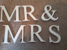 mr mrs letters for sale mr mrs letters for sale BANBURY