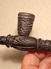 Carved wood tobacco for sale  Pipersville