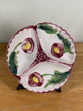 Ceramic divided scalloped for sale  Waldoboro
