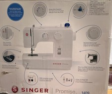 Máquina de costura portátil Singer Promise 1409 com pedal comprar usado  Enviando para Brazil