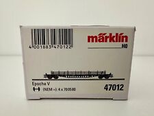 Märklin 47012 flachwagen gebraucht kaufen  Leopoldshöhe