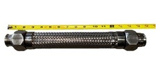 Usado, Mangueira flexível de metal aço inoxidável 1,5" x 15" trançada para turbina a gás/compressor comprar usado  Enviando para Brazil