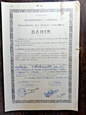 1928 maroc dahir d'occasion  Morestel