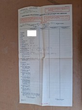 Documento emigrazione san usato  Casandrino