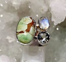 Ring variscit mondstein gebraucht kaufen  Heiligenhaus