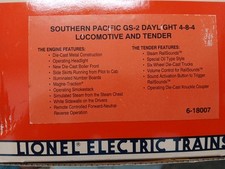 Lionel southern pacific for sale  San Pablo