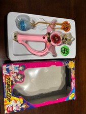 Vara de mudança de cristal Bandai Sailor Moon cor rosa com alça, bola usada comprar usado  Enviando para Brazil