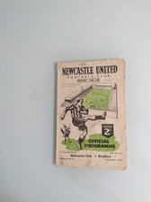 JOGO NEWCASTLE UNITED V BRADFORD 08.01.1949 FA CUP comprar usado  Enviando para Brazil