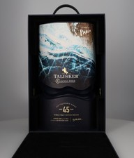Estojo vazio para uísque escocês malte single 45 anos TALISKER Glacial Edge comprar usado  Enviando para Brazil
