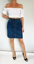 Jupe jeans lacets d'occasion  Amiens-