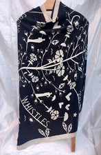 Whistles scarf black for sale  MELTON MOWBRAY