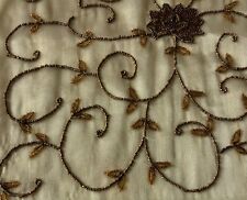 Gold beaded fabric for sale  New Braunfels