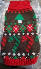 Knitted christmas dog for sale  LIVERPOOL