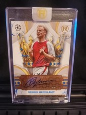 2024-25 Reverence Dennis Bergkamp Crowned Legend autógrafo autografado 62/75 Arsenal comprar usado  Enviando para Brazil