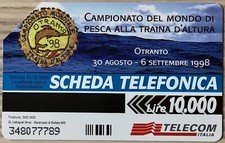 Carta telefonica campionato usato  Lacchiarella