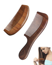 2pcs sandelholz haarkamm gebraucht kaufen  Weiherhammer