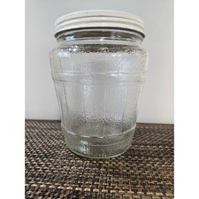 Vintage glass jar for sale  Britt