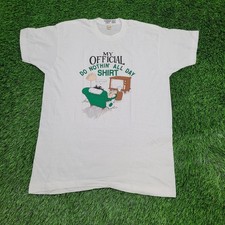 Camisa vintage anos 80 engraçada pai sofá-batata grande 21x28 EUA, usado comprar usado  Enviando para Brazil
