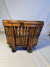 Vintage bamboo oval for sale  Grover Beach