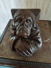 Carved oak shelf d'occasion  Expédié en Belgium