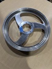 RODA DE ALUMÍNIO "LÂMINA" cromada BILLET HARLEY Carriage Works 20x2,5 SEM CUBO comprar usado  Enviando para Brazil