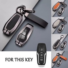 Capa chave de carro liga de zinco couro TPU para Ford Mustang Explorer Mondeo F-150 comprar usado  Enviando para Brazil