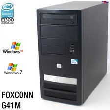 Computador Foxconn G41M-S -V Intel Dual Core E3300 PC Windows XP 4GB RAM 80GB comprar usado  Enviando para Brazil