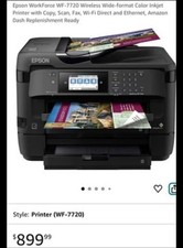 Epson workforce pro for sale  Monroe