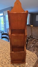 Vintage wooden wall for sale  Shorewood