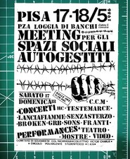 Riproduzione flyer hardcore usato  Italia