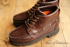 Botas de caminhada masculinas Timberland couro marrom Derby com cadarço Reino Unido 7,5 EUA 8 W, usado comprar usado  Enviando para Brazil