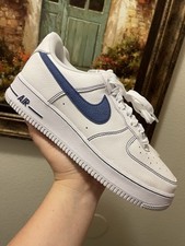 Tamanho 9 - Nike Air Force 1 '07 LV8 Branco Deep Royal comprar usado  Enviando para Brazil