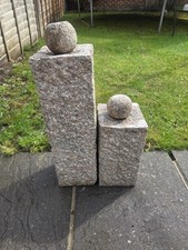Garden granite columns for sale  MAIDSTONE