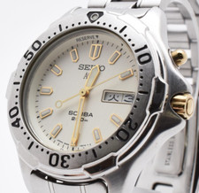[N ESTADO PERFEITO]▶️Vintage Seiko AGS Mergulho 200m Quartzo 5M43 0C30 1997 Do JAPÃO #92 comprar usado  Enviando para Brazil