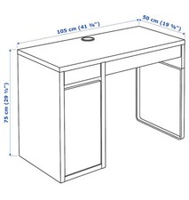 Ikea schreibtisch micke gebraucht kaufen  Hamburg