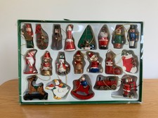 Vintage christmas wooden for sale  CANNOCK