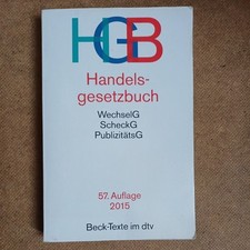 Hgb handelsgesetzbuch gebraucht kaufen  Berlin