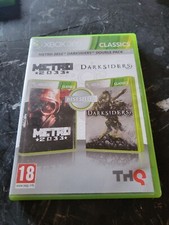 Xbox 360 Double Pack Metro 2033 Darksiders PAL España, usado comprar usado  Enviando para Brazil