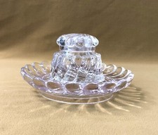 Encrier rond cristal d'occasion  Nancy-