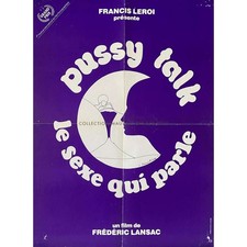 Pôster de filme francês PUSSY TALK - 23x32 pol. - 1975 - Claude Mulot, Pénélope Lamo, usado comprar usado  Enviando para Brazil
