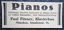 Pianos paul fitzner gebraucht kaufen  Beverstedt