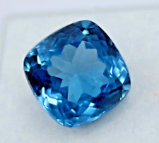 Pedra preciosa solta azul 9,00 quilates safira Montana natural corte quadrado certificado comprar usado  Enviando para Brazil