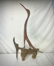 Driftwood heron sculpture for sale  Verbena