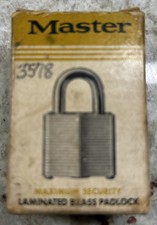Master lock padlock for sale  Lakewood