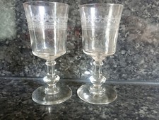 Verres pied vin d'occasion  Tannay