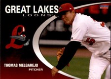 Cartão de beisebol 2008 Great Lakes Loons Choice #16 Thomas Melgarejo Veracruz México comprar usado  Enviando para Brazil