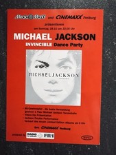 Folheto promocional raro Michael Jackson Invincible Media Markt comprar usado  Enviando para Brazil