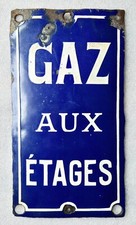 Rare plaque émaillée d'occasion  Cesson