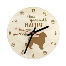 Bichon maltais horloge d'occasion  Expédié en France