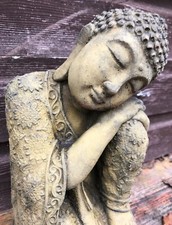 Lotus buddha statue for sale  HORSHAM